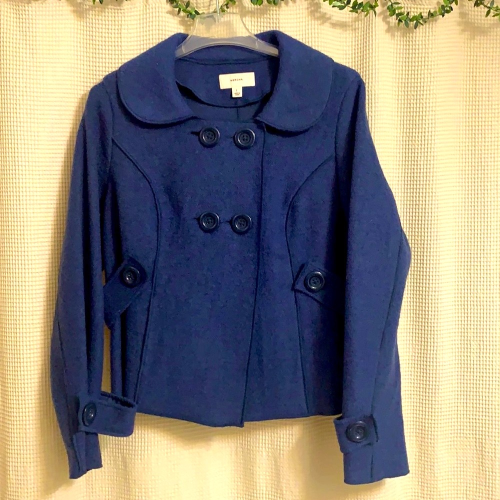 Merona blue short jacket